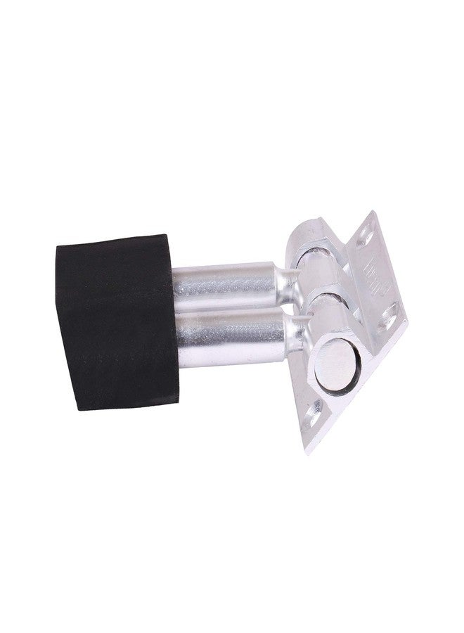 BOSCO Aluminium Door Stopper with Rubber Tip & Screw Heavy Duty Door Holder for Home, Office & Bathroom Non-Slip Door Stop for Wooden, Tile, Carpet & Laminated Floors Wall Protector & Noise Reducer - Image 2